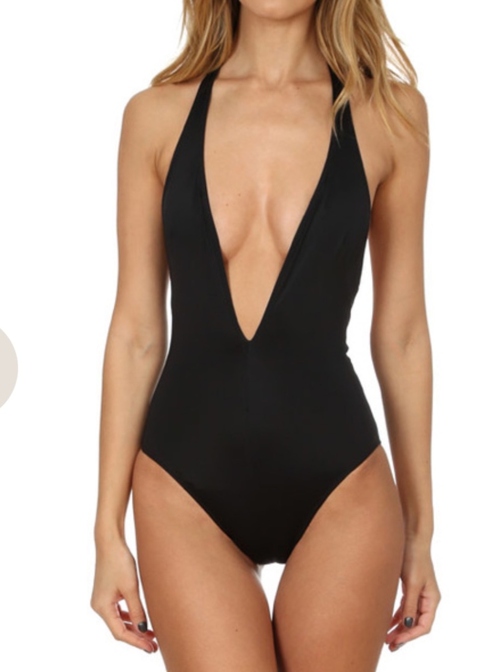 Solid and striped the willow one piece swimsuit size small